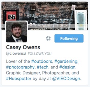 بیوگرافی در توییتر